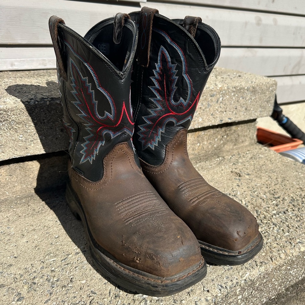 Ariat Men's Western Work Boots (9EE)- Composite Toe